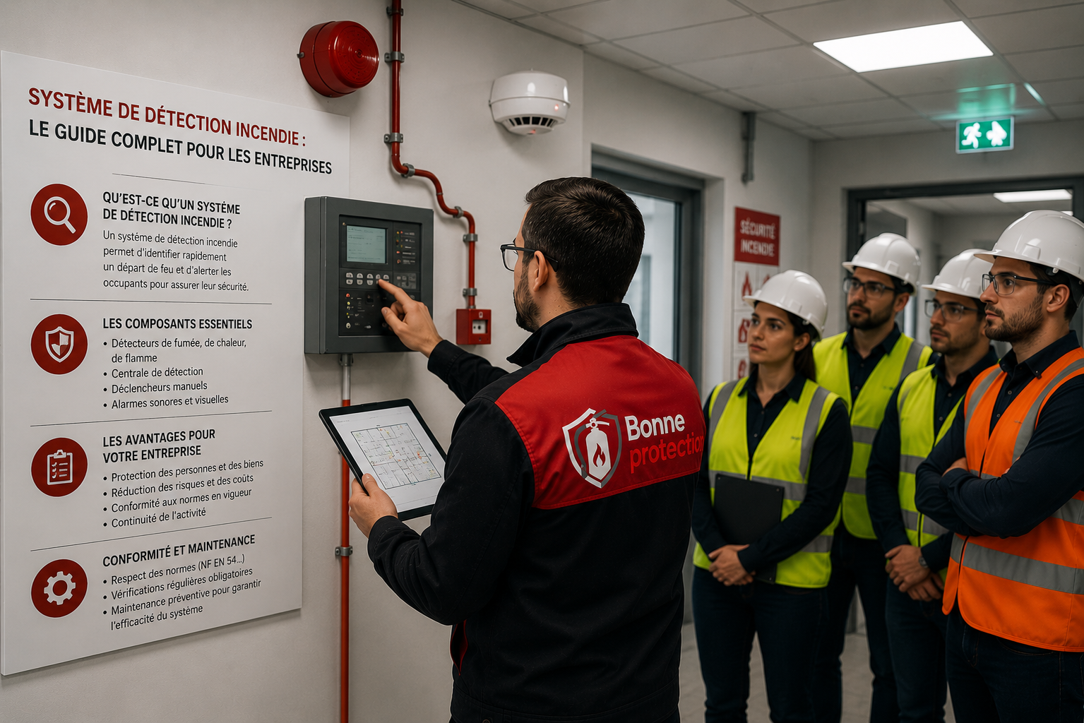 Systèmes de détection incendie : le guide complet pour les entreprises