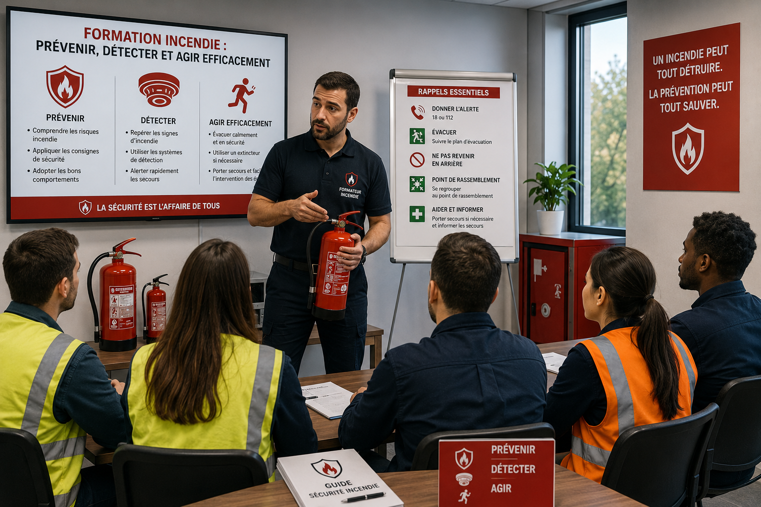 Formation incendie : prévenir, détecter et agir efficacement